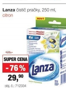 Čistič pračky Lanza