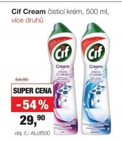 Krémový čistič Cif Cream