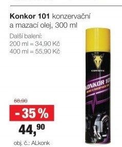 Olej konzervační Konkor Coyote