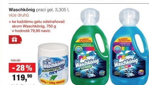 Prací gel Waschkönig