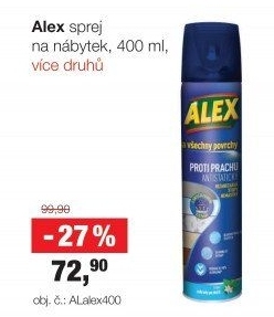 Prostředek na nábytek Alex