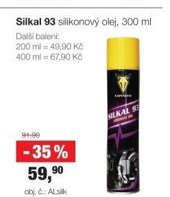 Silikonový olej Silkal Coyote