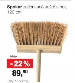 Smeták s tyčí Spokar