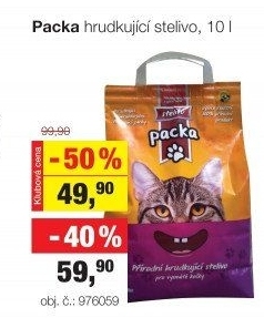Stelivo pro kočky Packa Balanim