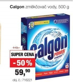 Změkčovač vody Calgon