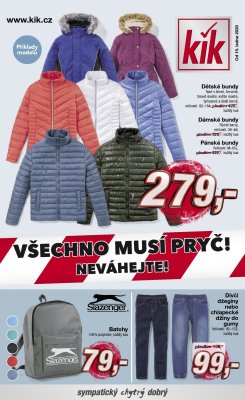 akční leták Kik textil 15.1.2020-31.1.2020