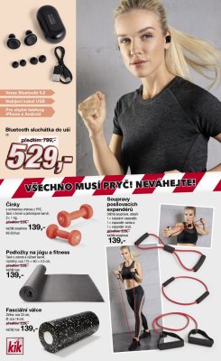 akční leták Kik textil 15.1.2020-31.1.2020