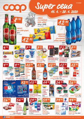 akční leták COOP 15.1.2020-28.1.2020