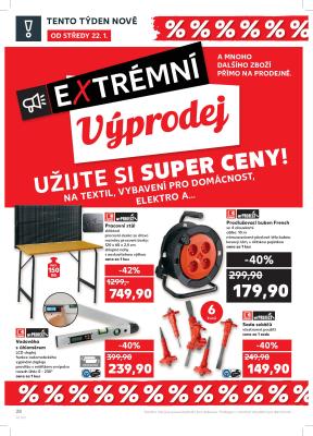 akční leták Kaufland 22.1.2020-28.1.2020