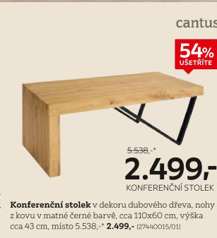 Konferenční stolek Cantus