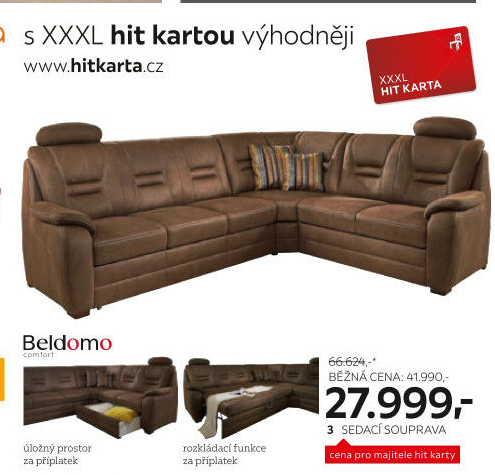 Sedací souprava Beldomo Comfort
