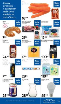 akční leták Tesco 22.1.2020-28.1.2020
