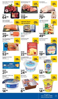 akční leták Tesco 22.1.2020-28.1.2020