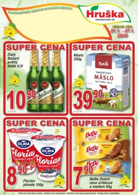 akční leták Hruška 21.1.2020-27.1.2020