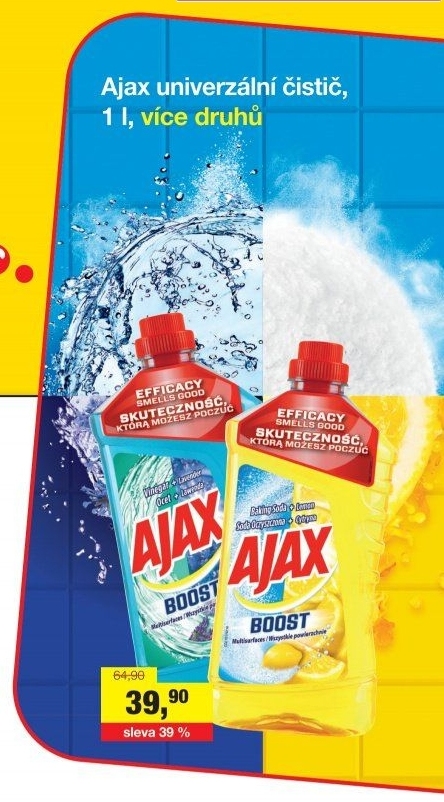 Čistič univerzální Boost Ajax