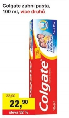 Pasty na zuby Colgate