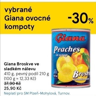 Broskve Giana