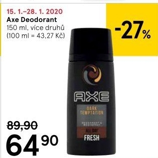 Deodorant sprej Axe