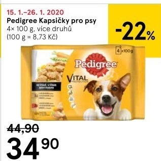 Kapsičky pro psy Pedigree