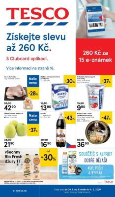 akční leták Tesco 29.1.2020-4.2.2020