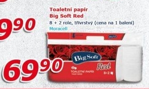 Toaletní papír 3vrstvý Big Soft