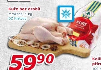 Kuře mražené DZ Klatovy
