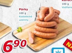 Párky Kostelecké uzeniny