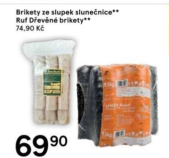 Brikety ze slunečnice
