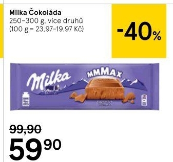 Čokoláda Milka