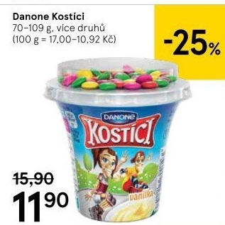 Dezert Kostíci Danone