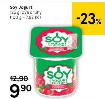 Jogurt ochucený Soy