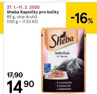 Kapsičky pro kočky Sheba