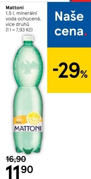 Ochucená voda Mattoni