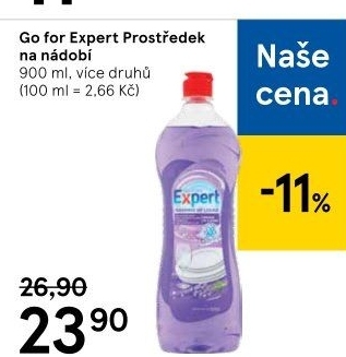 Prostředek na nádobí Go For Expert