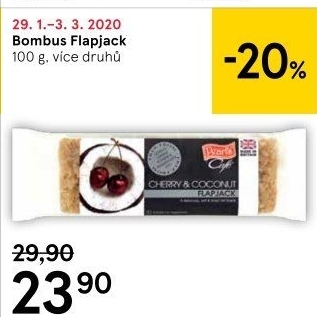 Tyčinka bez lepku Flapjack Pearl'
