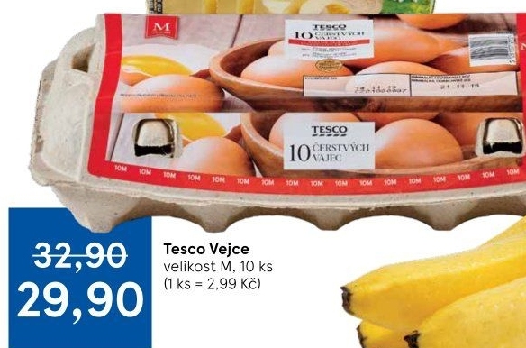 Vejce M Tesco