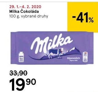 Čokoláda Milka