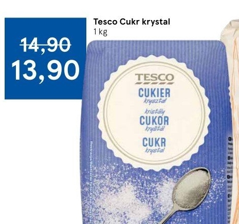 Cukr krystal Tesco