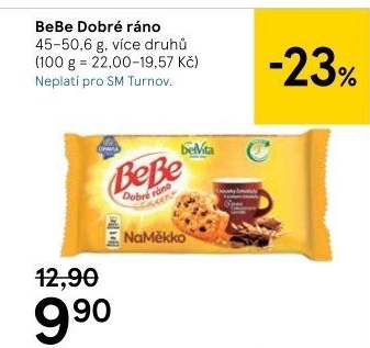 Sušenky BeBe Dobré ráno Opavia