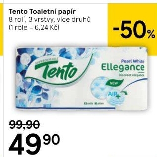 Toaletní papír 3vrstvý Tento