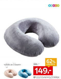 Cestovní polštář Boxxx
