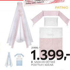 Sada do dětské postýlky Patinio