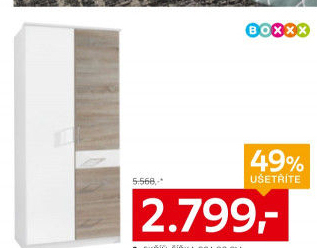 Šatní skříň Boxxx
