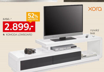 TV stolek Lowboard Xora