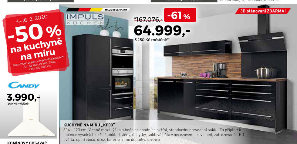 -50% na kuchyně na míru