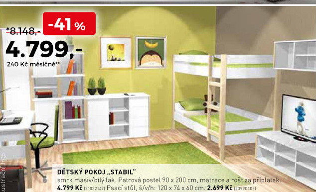 Dětský pokoj Stabil
