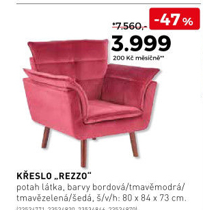 Křeslo Rezzo