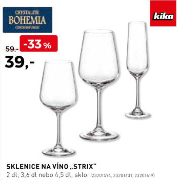 Sklenice na víno Strix