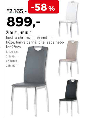 Židle Heidi
