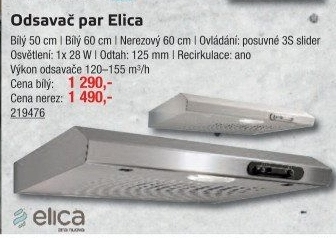 Digestoř Elica Verve IX/F/60